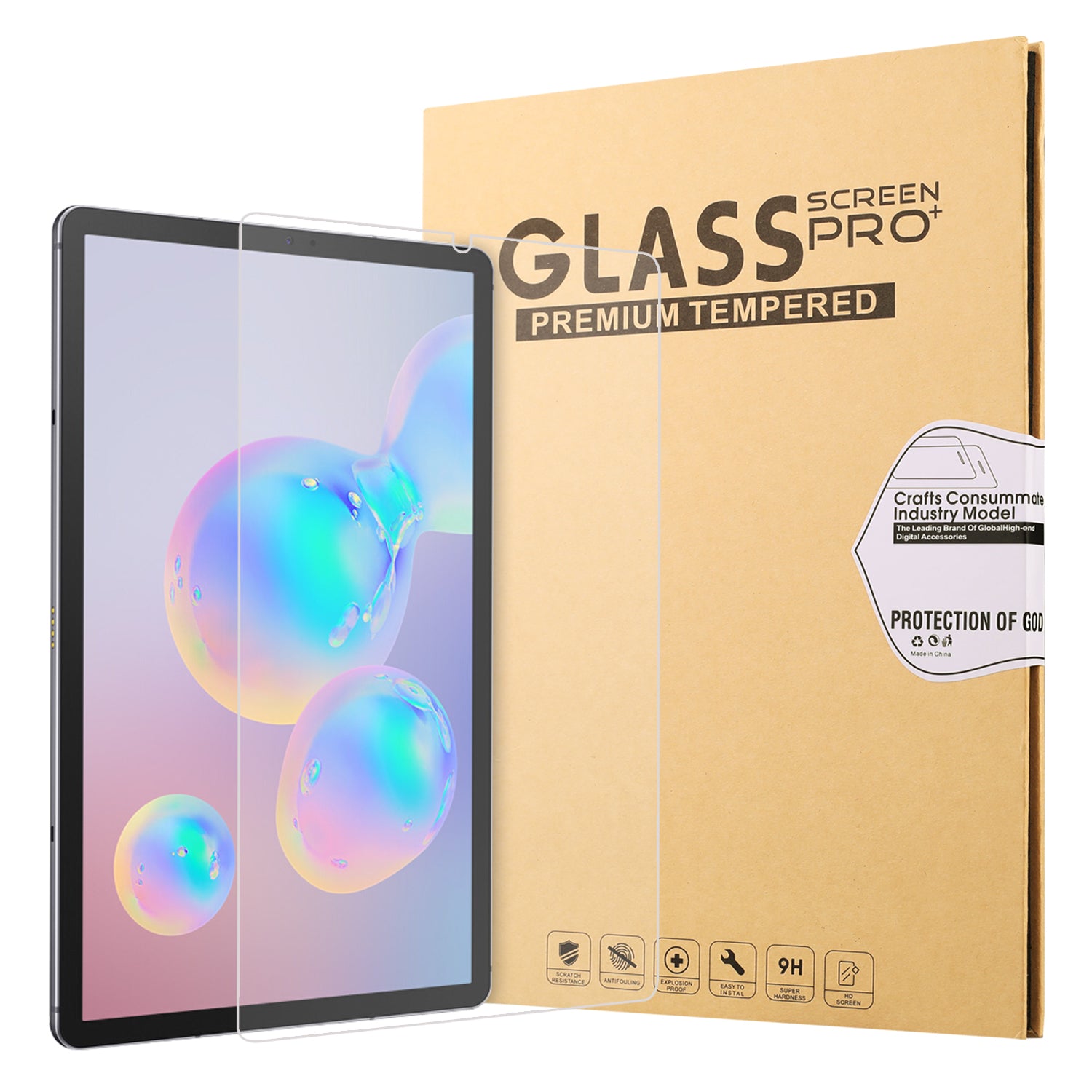 HD Anti-explosion Tempered Glass Screen Protector Film for Samsung Galaxy Tab S6 Lite S6 Lite (2022) HD Anti-explosion Tempered Glass Screen Protector Film for Samsung Galaxy Tab S6 Lite S6 Lite (2022)